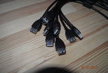 Обрезки кабеля USB лот 10 штук, photo number 4