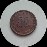 Португальская Ангола 50 сентаво 1953 г., фото №3