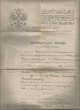 Приговор 1912 Купчая Право собственности на землю Золотоноша Полтава, фото №2