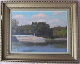 Картина Ковальчука В. "Річковий пейзаж", фото №2