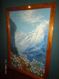 Картина Альпы ( масло, холст, Баев И.Е 2005 г. ) размер ( 1м 14см х 80 см ), фото №5
