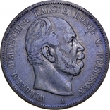 Пруссия 5 марок 1874 год, фото №2