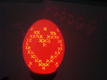 "Вишиванка закохане серце" Українські мотиви. Карвінг на яєчній скорлупі, фото №2