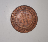 1 пенни Австралия 1933, фото №2