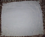 Скатерть мещанская белая (довойна) 80х90см, фото №2
