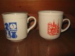 Две чашки СССР. Дулево и Рига, фото №2