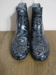 Жіночі резинові чобітки - устілка 24,5 см., фото №3