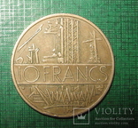 Франция 10 франков 1976, фото №2
