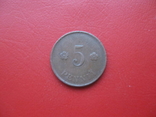 Финляндия 5 пенни 1921, фото №2