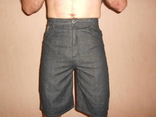Шорты мужские джинсовые американские, бренд Mecca, 29 размер, наш размер 46,48, фото №5