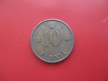 Финляндия 10 пенни 1928, фото №2