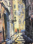 Картина "Улица" заслуженного художника Украины Вдовиченко А.Е., фото №4