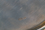 Серебрянный столовый набор с эмалью и чернью., фото 6