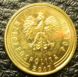 1 грош Польща 2017, фото №2