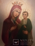 Старовинна ікона &quot;Божа Матір з Ісусом&quot;., фото 7