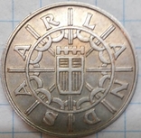 Саар 100 франков 1955, фото №3