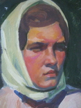 Этюд, к.м.,1975 г.,автор худ. Людвик, фото №3