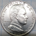 Монако 1 франк 1979 рыба, фото №3