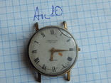 Часы наручные в позолоте ау10 секонда де люкс 1253, фото №2
