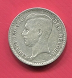 Бельгия 20 франков 1934 серебро, фото №2