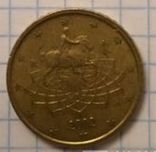 50 центов Италии 2002 г., фото №3