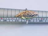 Советский перстень, серебро 875 проба. Чернь. Размер 16.5., фото №4