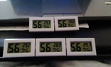 Мини Гигрометр - термометр цифровой. Встраиваемый., фото №3