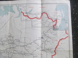 Схема железных дорог СССР 1958  год, фото №5