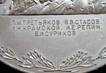  Настольная медаль Третьяковской галереи 100 лет, 1956 год тираж 1060, photo number 5