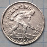 Люксембург 50 сантимов 1930, фото №3