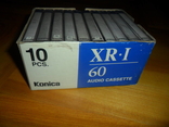 Аудиокассета кассета Konica XR-I 60 - 10 шт в лоте, numer zdjęcia 5