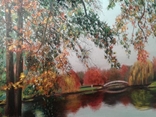 Алек Гросс. Картина "В осеннем парке", 40х60 см, холст, масло., фото №4