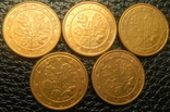 1 євроцент Німеччина 2009 (всі монетні двори), фото №2