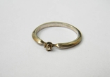 Серебряное кольцо, Серебро 925 пробы, 1,43 грамма, 17р., фото №3