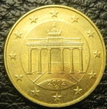 10 євроцентів Німеччина 2002 G, фото №2