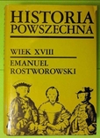 E. Rostworowski. Historia Powszechna. Wiek XVIII, фото №2