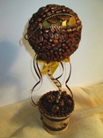 Кофейный топиарий "Достаток". Денежное дерево Подарок, сувенир,декор, фото №6