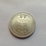 5 марок ФРГ 1969г, фото №3