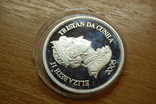 2005 Тристан да Куньа Tristan da Cunha. 1 крона. Корабль. флот. серебро 25,30гр, фото №10