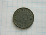 10 рейх пфенігів 1940, фото №2