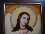 Икона Святой Ангел-Хранитель из янтаря, фото №3