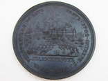 Бронзовая Настольная медаль в память о захвате Шлиссельбурга, фото №4