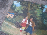 Старинная картина Украина, фото №4