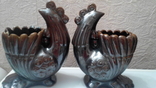 Керамическая ваза, конфетница пара "Птицы", фото №2