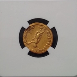 Ауреус Траяна 98-117 гг 7,23 грамма золота в слабе NGC, фото 4