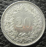 20 рапенів Швейцарія 2003 B, фото №3