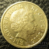 1 фунт Британія 2015 старий профіль Королеви, фото №3
