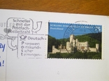 Иностранная postcrossing из Германии, интересный штемпель, фото №4
