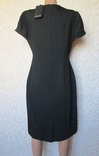 Чёрное платье для официального случая по фигуре короткий рукав р 48 Турция, фото №8