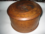 Старинная деревяная шкатулка, фото №2
